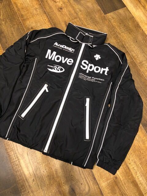 新品【デサント】Move Sport エクスプラスサーモ XOサイズ/赤×紺