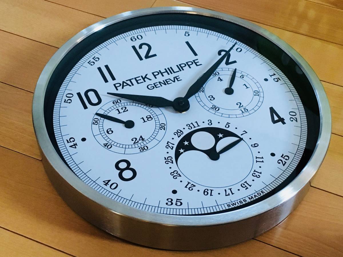 非売品】パテック フィリップ 掛け時計 PATEK PHILIPPE ネイビー 