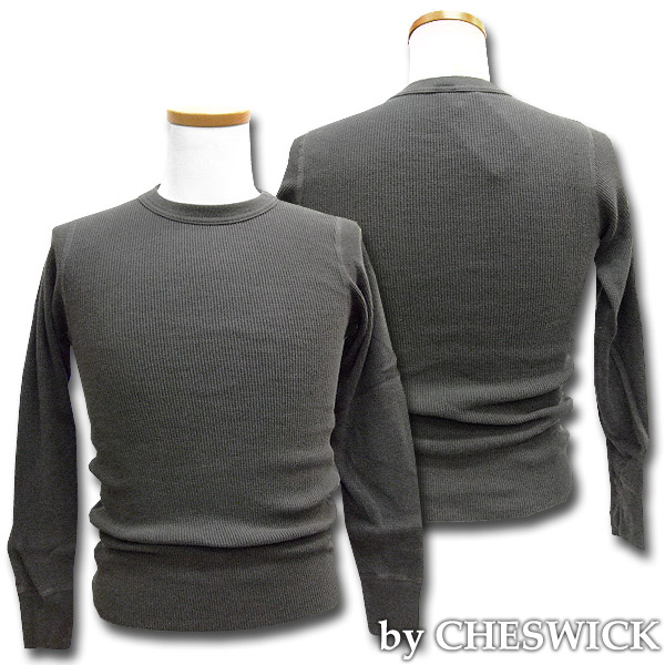 長袖 Tシャツ CHESWICK チェスウィック ロードランナー CREW NECK 
