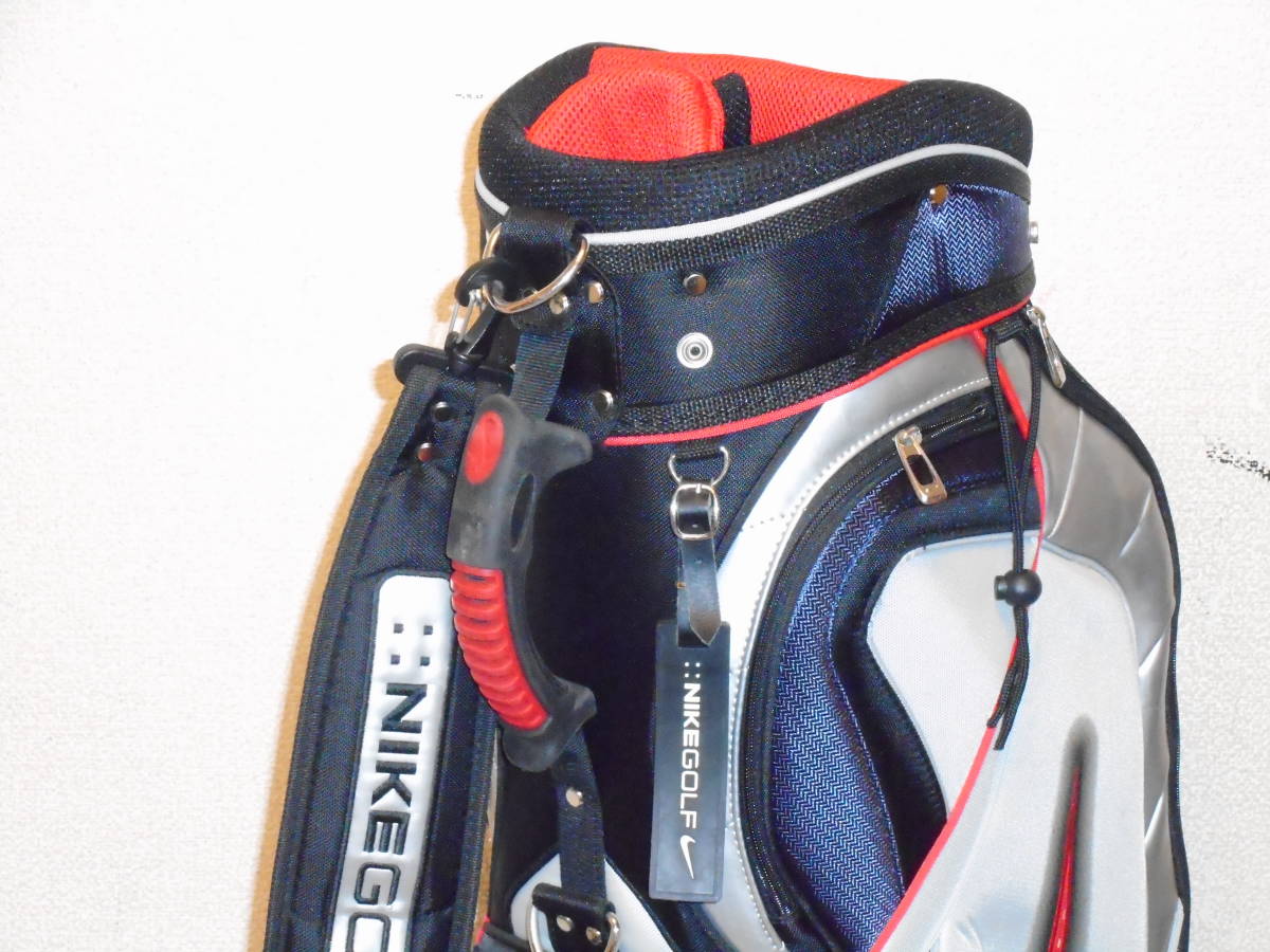 中古 超大人気 NIKE JV CART 9.0型 6分割 アスリートスポーツカート (BKxGYxNVxRED) _3