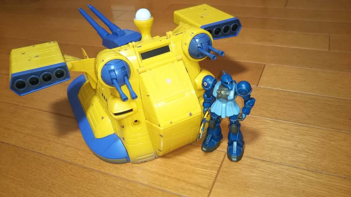 MS IN ACTION !! 「 ギャロップ ＆ 旧ザク (ランバ・ラル専用機