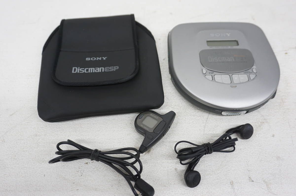 Q11237) SONY CDウォークマン (Discman ESP) D-465