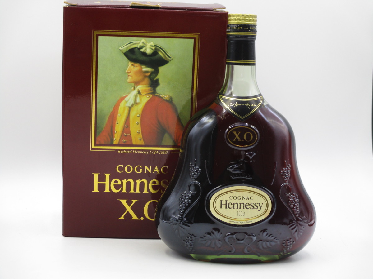 販売用 HENNESSY XO ヘネシー XO コニャック ブランデー 箱入 未開栓