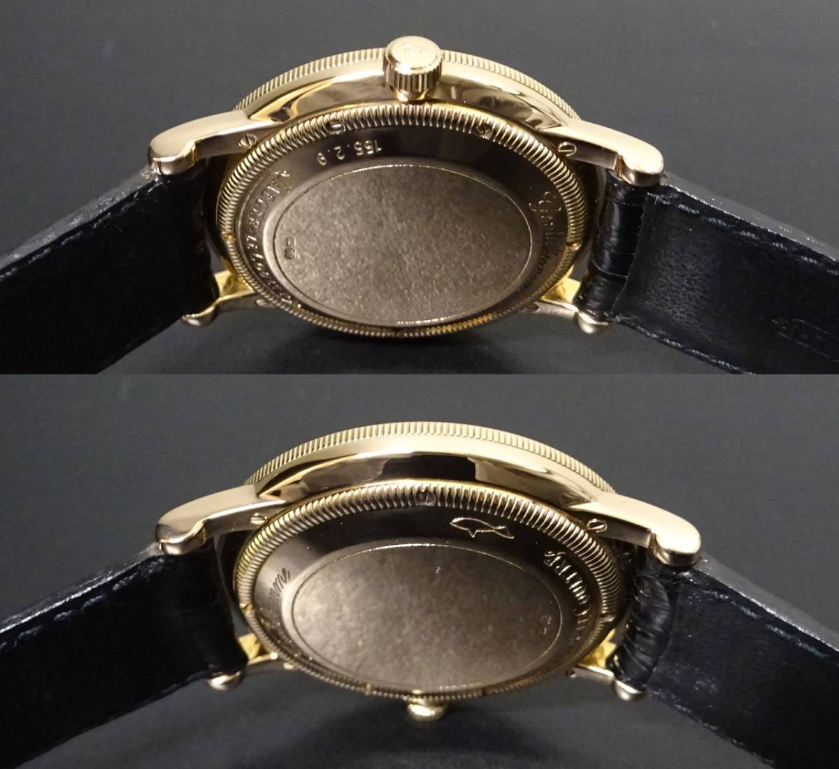 美品 良品 希少 K18PG 金無垢 JAEGER LECOULTRE ジャガールクルト ジェントローム 155.2.9 自動巻 メンズ 国際保証書あり 純正箱あり 本物_9