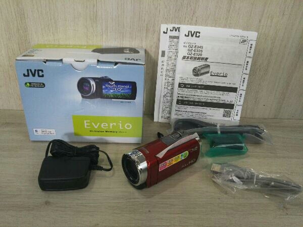 定番，お買い得 品 ビクター GZ-E325-R Everio GZ-E325 ローズレッド ムービー(ビクター)｜売買されたオークション情報、yahooの商品情報をアーカイブ公開 - オークファン ビクター