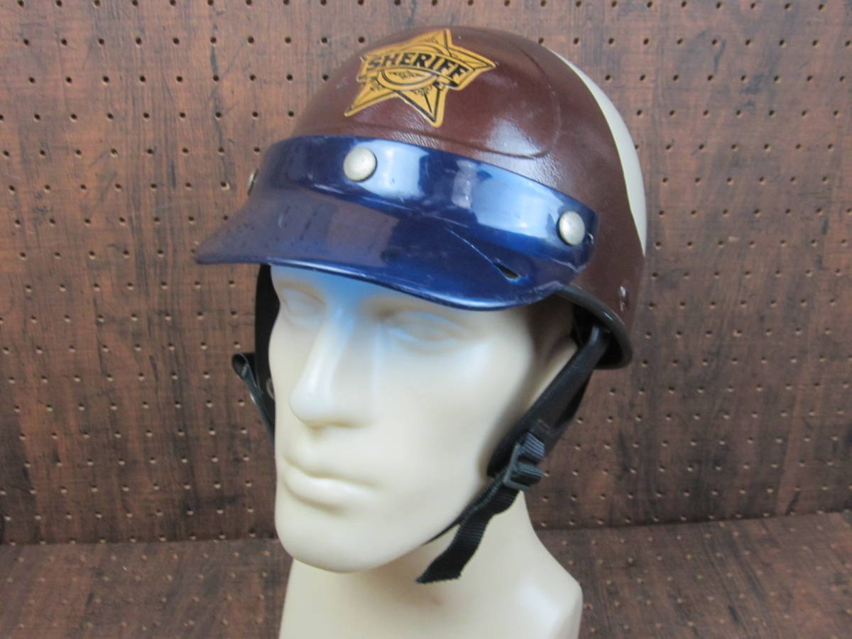 BUCO ブコ RIOT ライオット ハーフ ヘルメット 60s ビンテージ ポリス