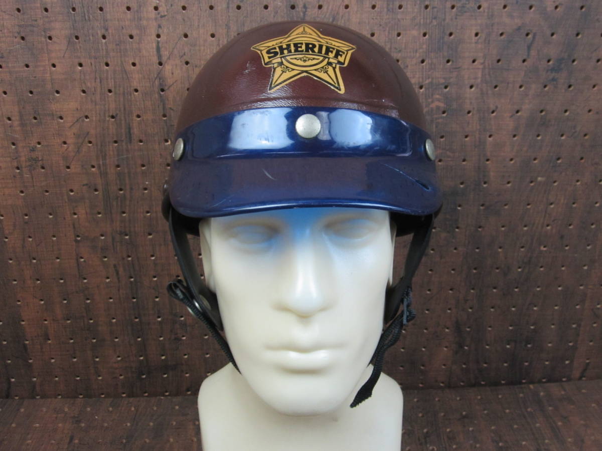 BUCO ブコ RIOT ライオット ハーフ ヘルメット 60s ビンテージ ポリス 