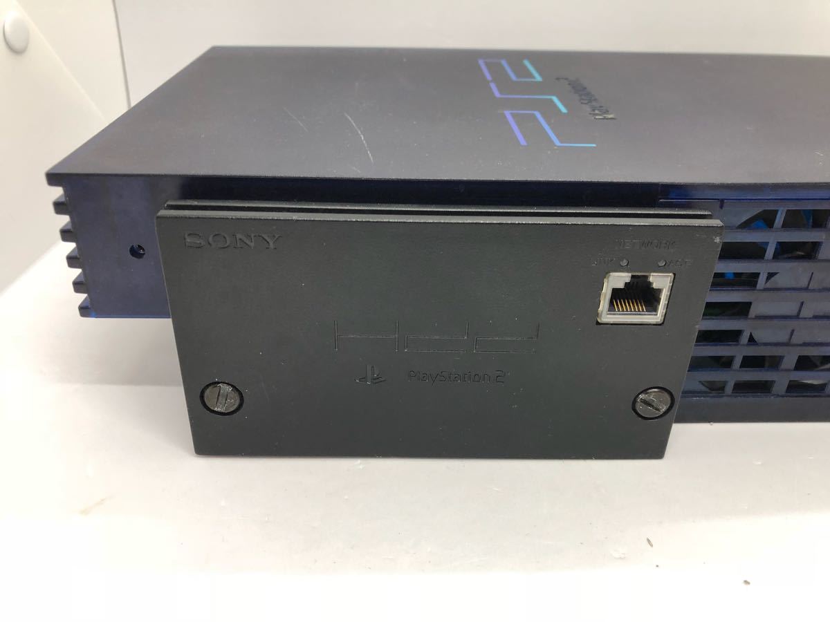 動作良好品】PlayStation 2 (ミッドナイトブルー) BB Pack (SCPH 