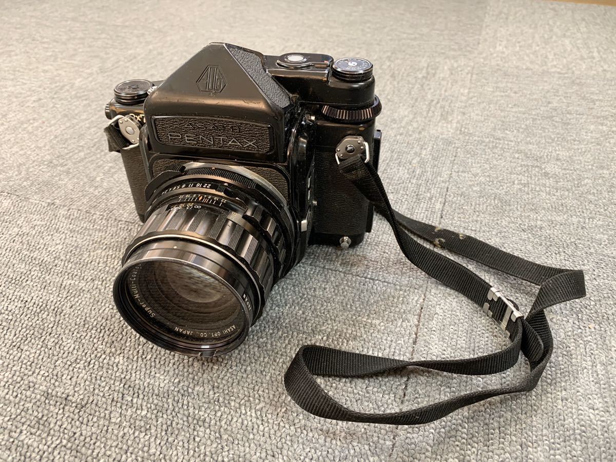 PENTAX 6×7 67 中判カメラ TAKUMAR 6×7 1:2.4/105 ペンタックス 一眼