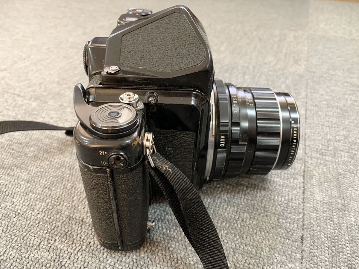 PENTAX 6×7 67 中判カメラ TAKUMAR 6×7 1:2.4/105 ペンタックス 一眼