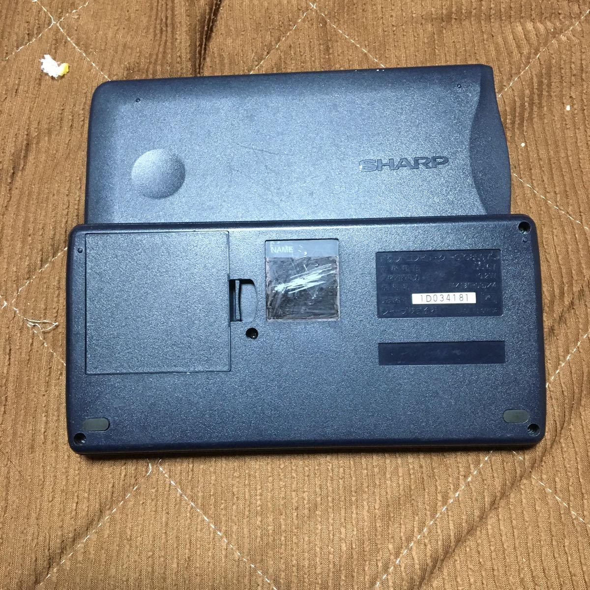 シャープ SHARP ポケットコンピュータ PC-G850VS POCKET COMPUTER