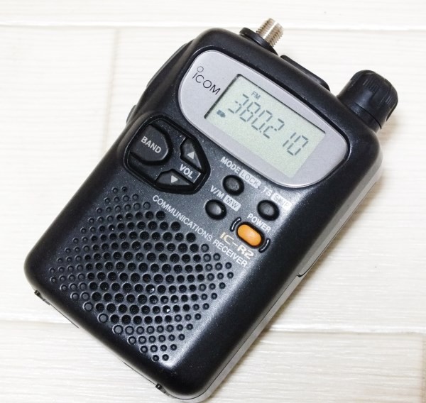 アイコム IC-R2 広帯域受信機 0.5～1309MHz 名機 受信改造済 ICOM