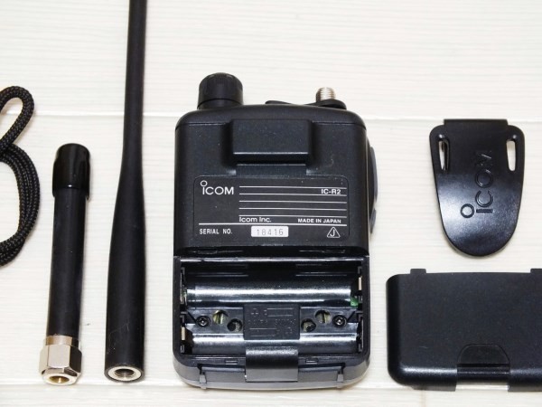 アイコム IC-R2 広帯域受信機 0.5～1309MHz 名機 受信改造済 ICOM