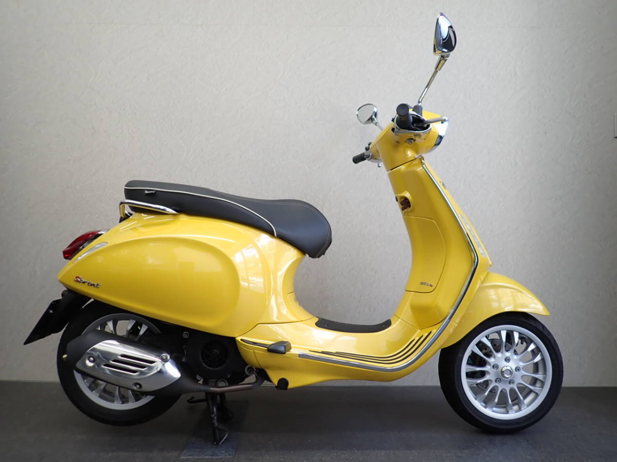 ベスパ Vespa スプリント125ie 3v インジェクション 車 走行413km 横浜 ベスパ 売買されたオークション情報 Yahooの商品情報をアーカイブ公開 オークファン Aucfan Com