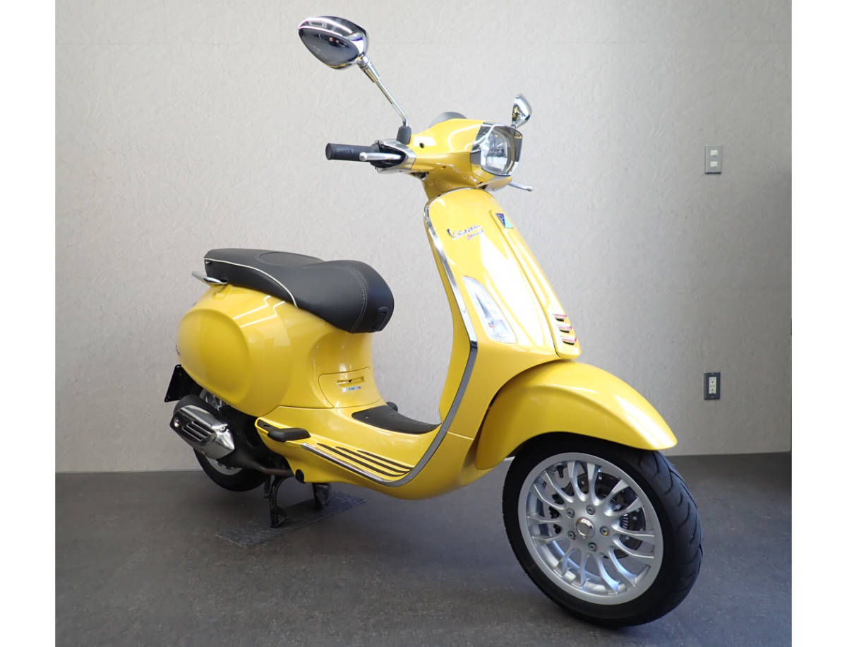 ベスパ Vespa スプリント125ie 3v インジェクション 車 走行413km 横浜 ベスパ 売買されたオークション情報 Yahooの商品情報をアーカイブ公開 オークファン Aucfan Com