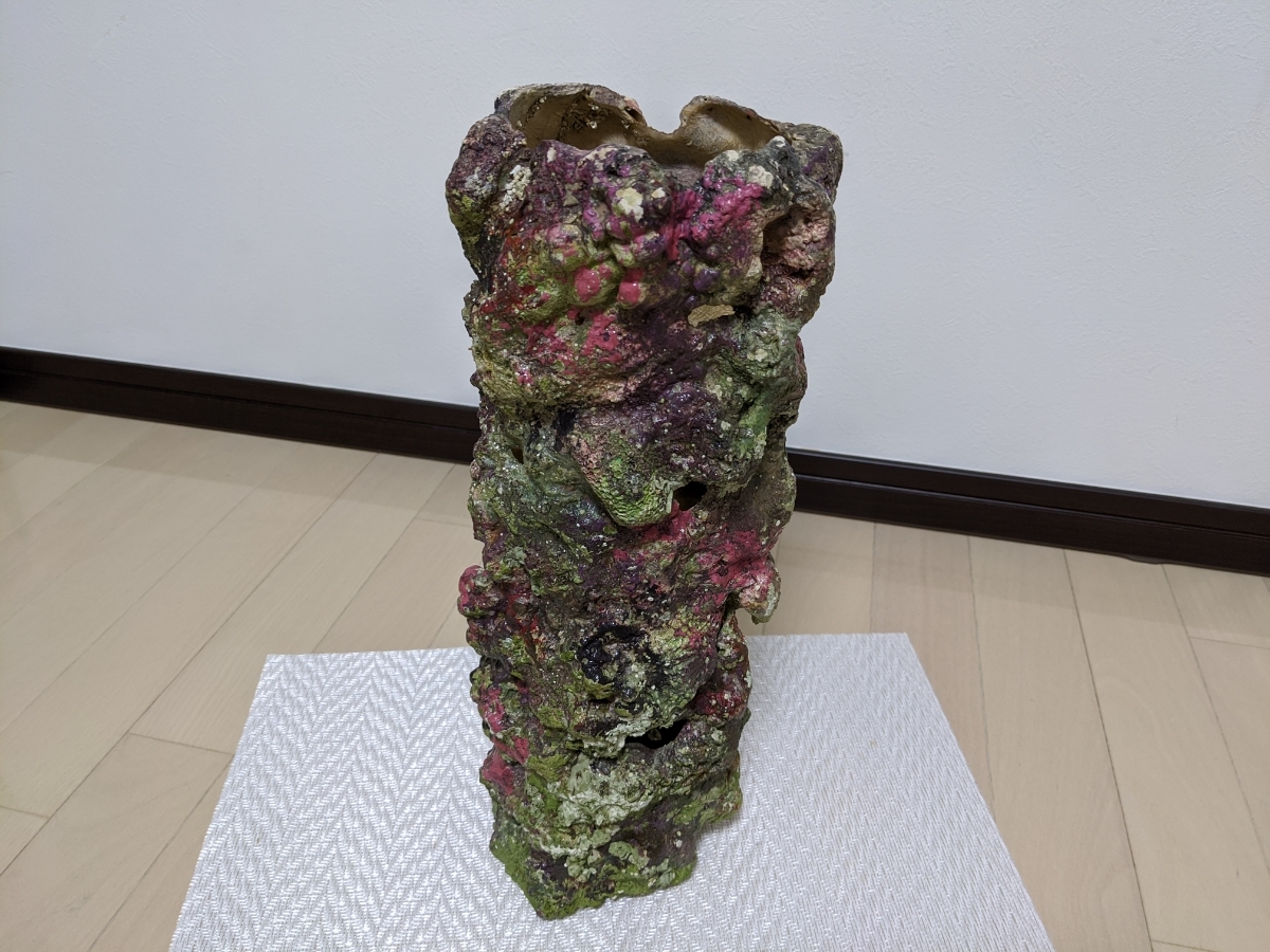 ❖新品アク抜き不要 人工ライブロック 60cm海水水槽用 レプリカ 多孔質