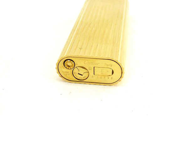 1円 ジャンク品 カルティエ トリニティ ローラー ガス ライター CP732