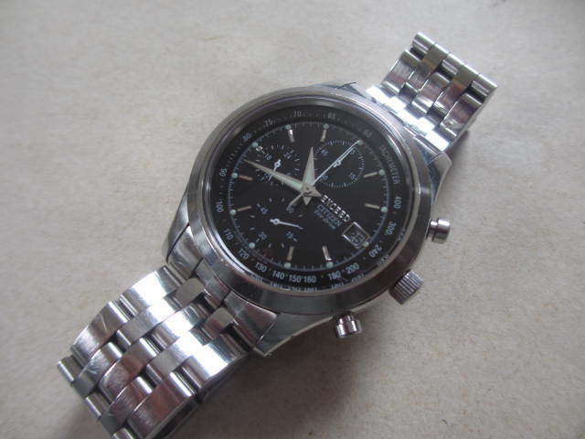 Yahoo!オークション EXCEED 幻のシチズン B510 Eco-Drive Duo 光発電 