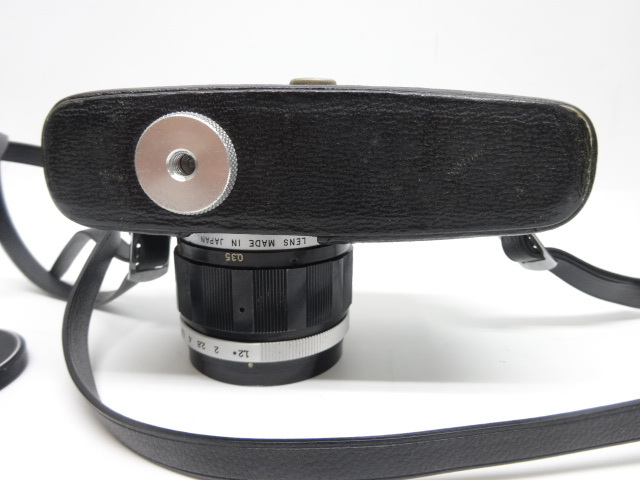 405☆OLYMPUS-PEN F 一眼レフ カメラ レトロ ジャンク品 動作未確認