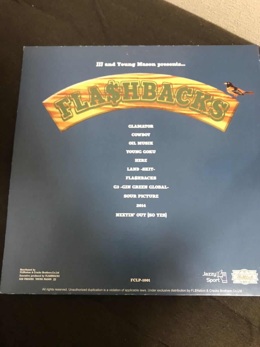 FLA$HBACKS FL$8KS 2LPFla$hBackS KID FRESINO FEBB jjj レコード FL$8