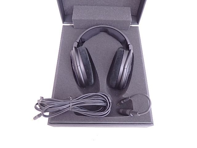 SENNHEISER/ゼンハイザー トランスデューサー搭載ダイナミック開放型ヘッドホン HD660 S 元箱付 ハイレゾ対応 § 5945D-2