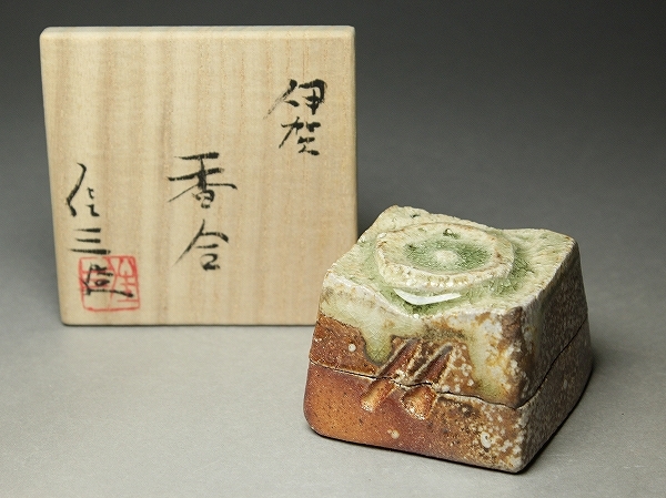 100%新品，高品質 最高級 新佳三 伊賀香合 流釉 ビードロ(伊賀)｜売買されたオークション情報、yahooの商品情報をアーカイブ公開 - オークファン 伊賀