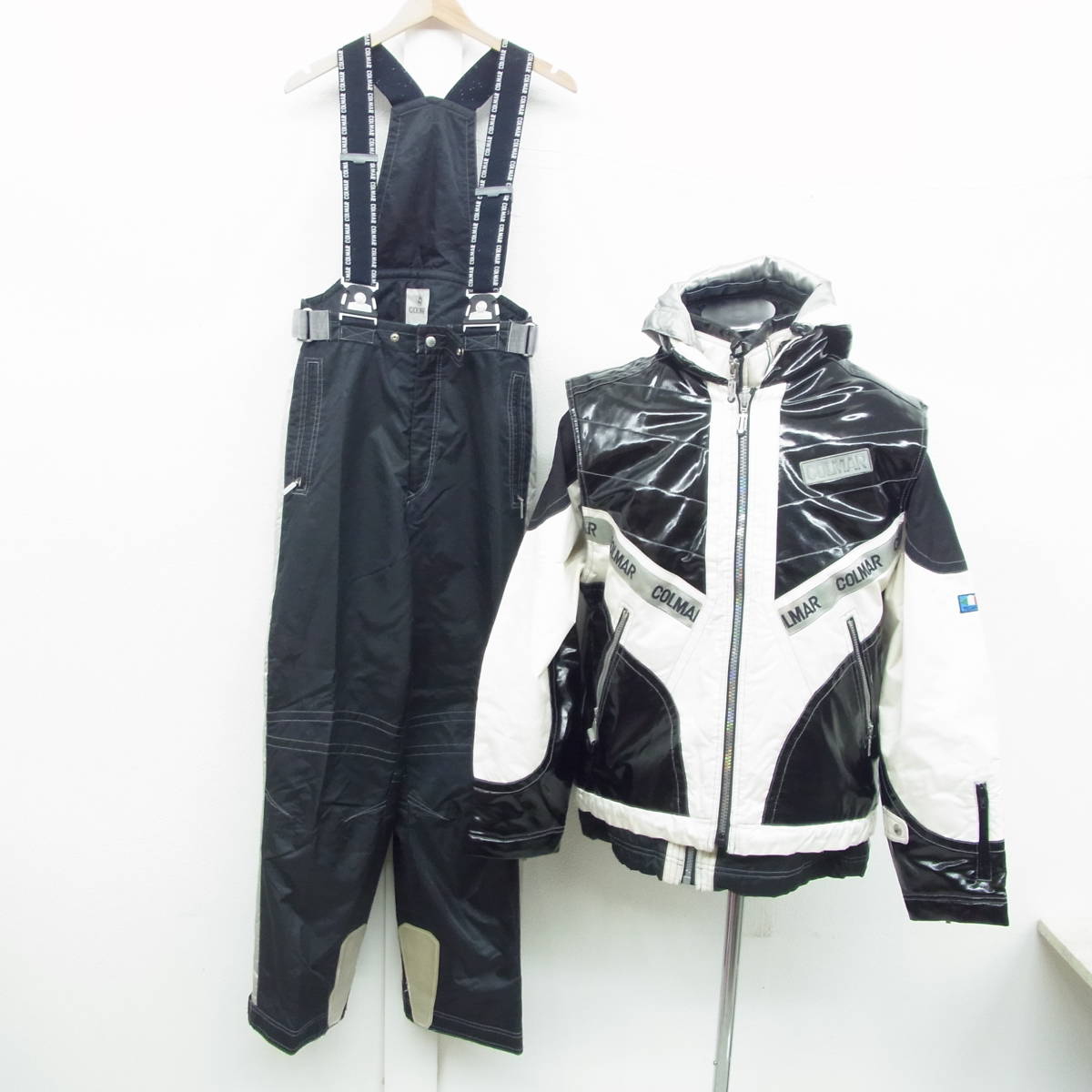 新作登場，お買い得 COLMER 中綿 ジャケット ブルゾン パンツ RETRO レトロ デザイン 総柄 L size ブラック ブラック スキー スノーボード 防寒(上下セット)｜売買されたオークション情報、yahooの商品情報をアーカイ 男性用