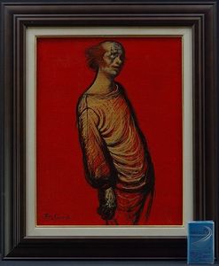 絵画 油彩 鴨居玲「パン」 サイン 額装済み　 肉筆手描き　F6 鴨居玲のYahoo!オークション(旧ヤフオク!)の相場・価格を見る｜Yahoo
