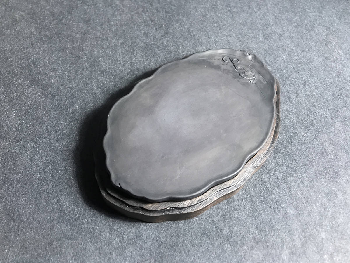 中国美術 古硯 文房四宝 端溪硯 時代物