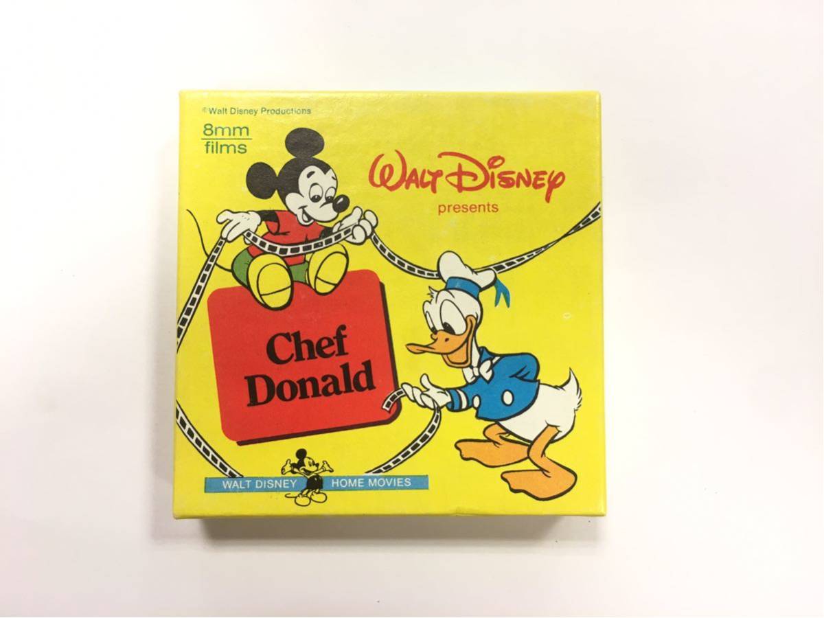 不定期特価 ☆ディズニー 8mmフィルム☆映画 Chef Donald ドナルドのお