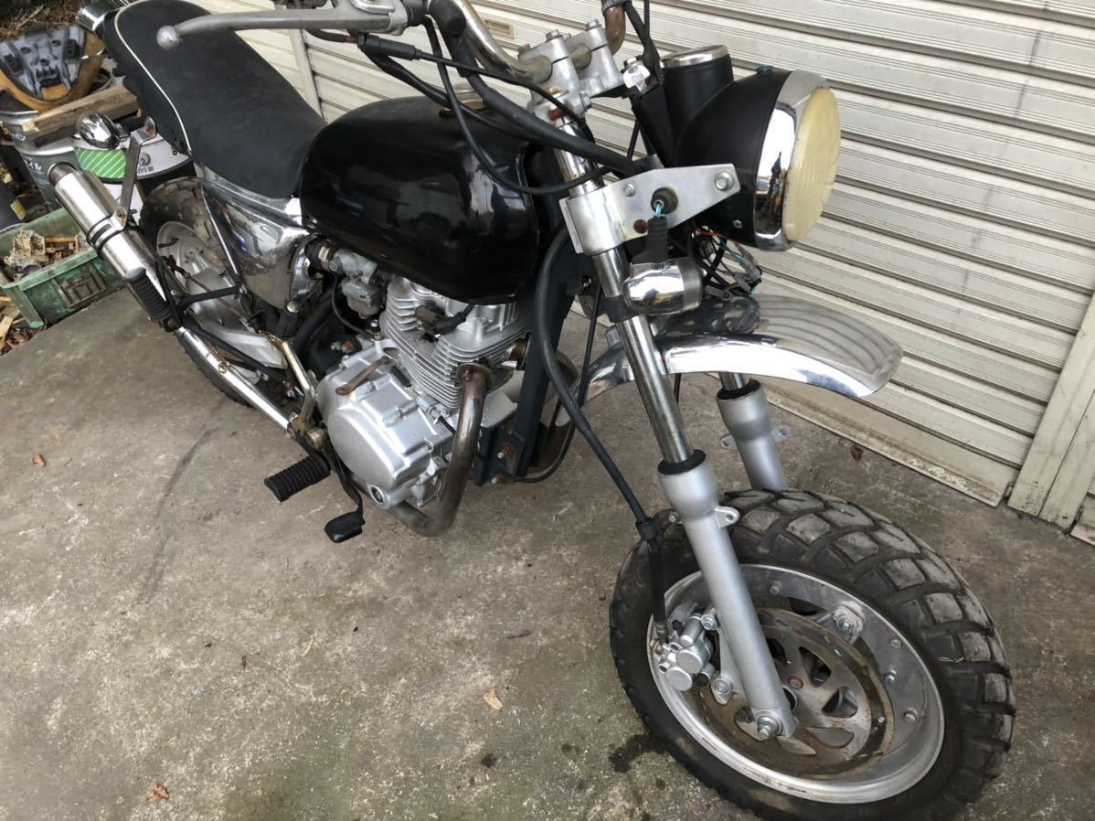 中華エイプ125 セル付き　実働ベース 中華エイプ125cc☆セル/キック一発始動☆絶好調 | Buyee 通販購入