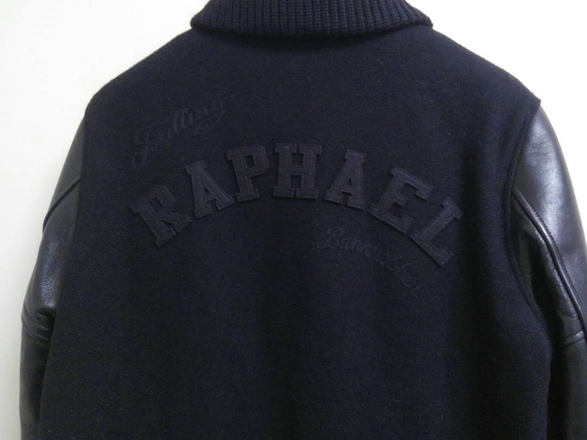 チバ着 フォーリンラファエル Falling Raphael × BANKROBBER 袖レザー 
