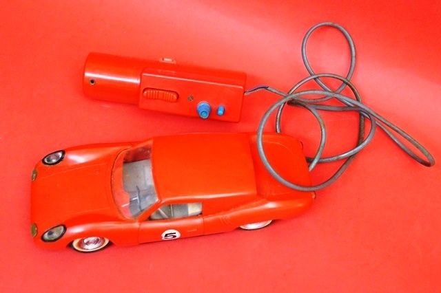 Porsche ポルシェ #5 リモコンカー プラスチック製 香港製 全長:約20㎝ ジャンク品