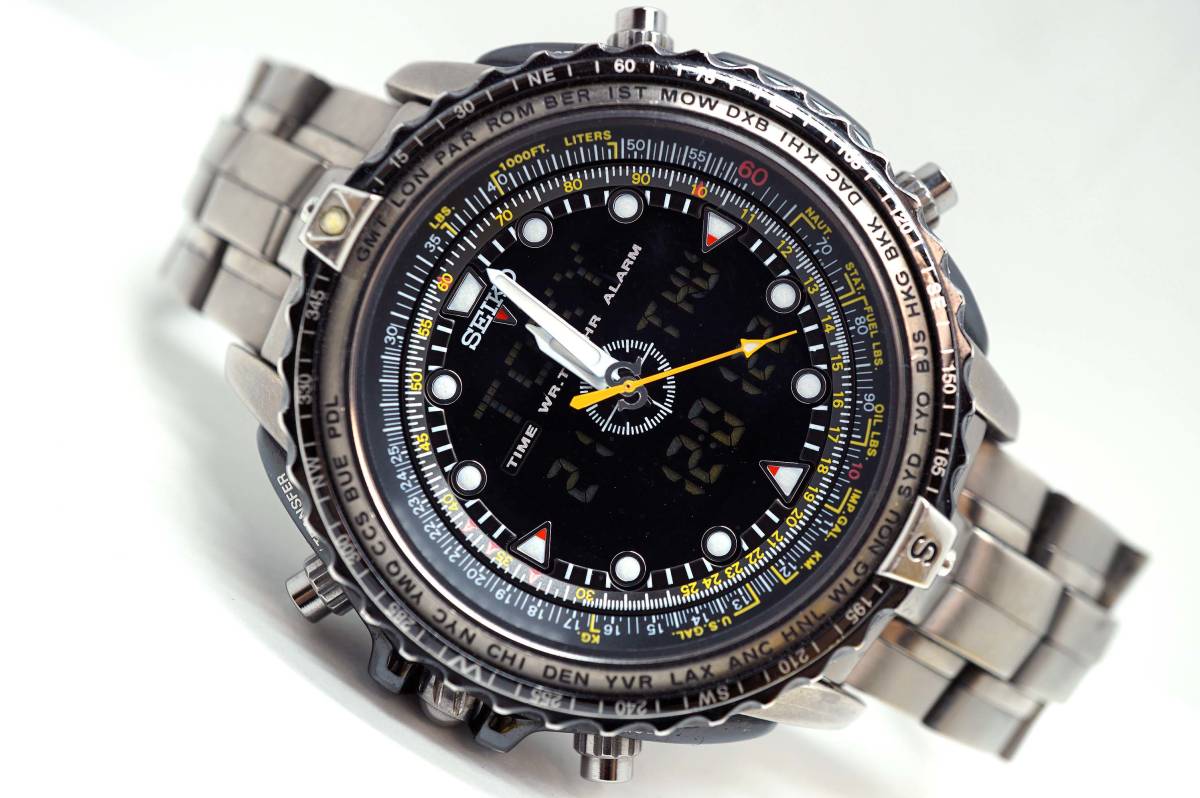 1円～SEIKO セイコー PROSPEX スカイプロフェッショナル SBDR001 H023 