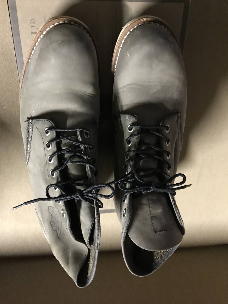 安い店で買う 中古 RED WING USA製 スウェード レザー アイリッシュ