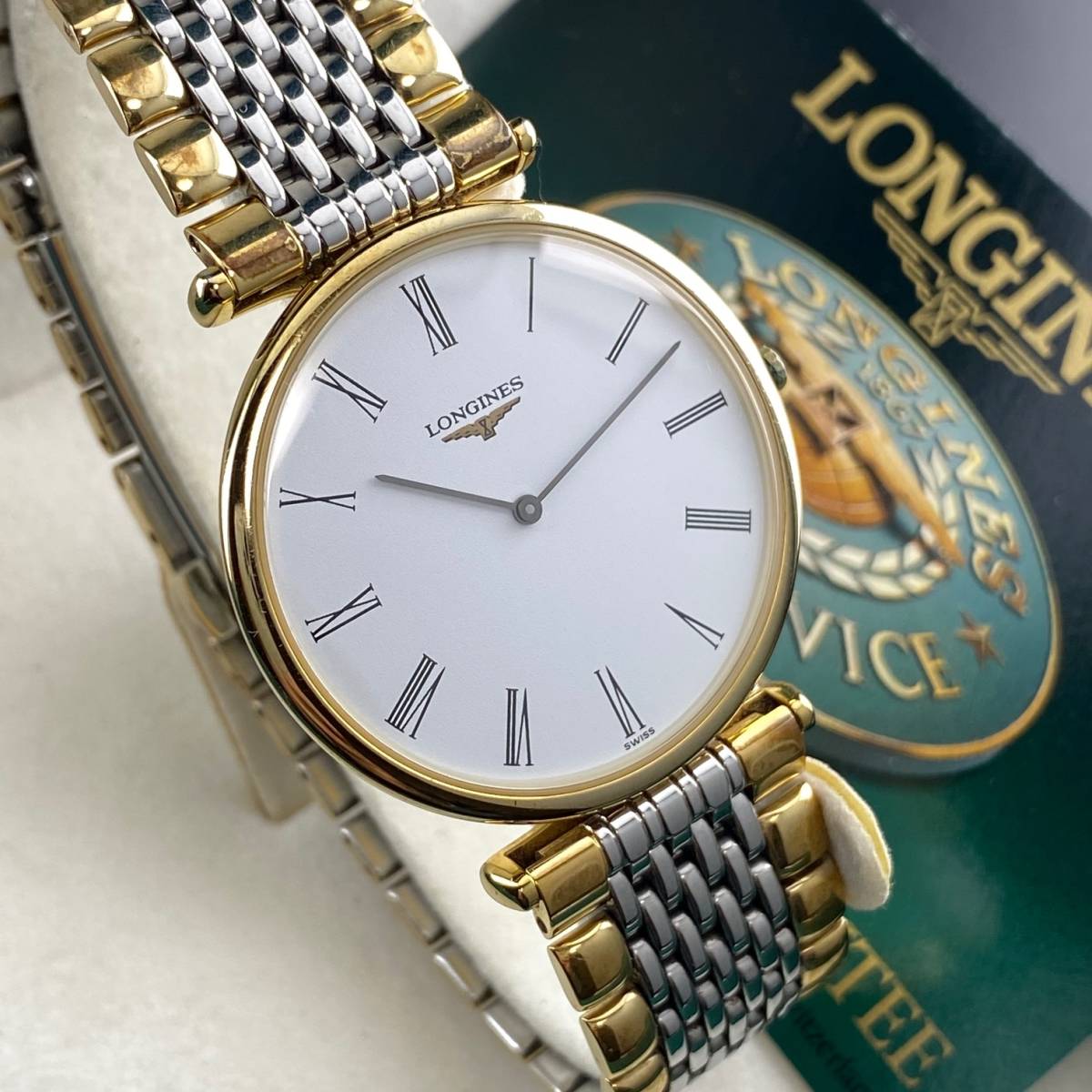 1円箱付】LONGINES ロンジン 腕時計 メンズ グランドクラシック L4 