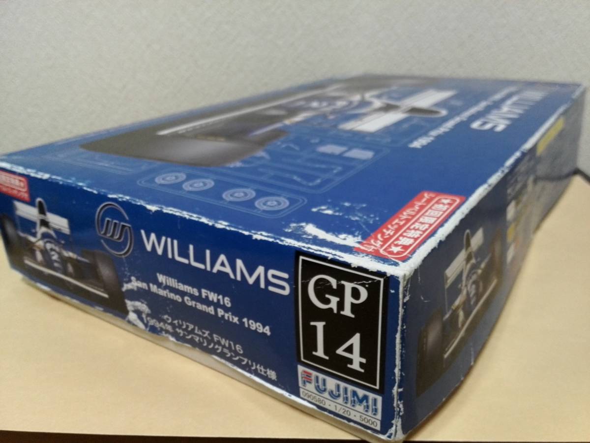 1⁄20 FW16 Williams Fujimi 0 - ウィリアムズ com: フジミ | フジミ 