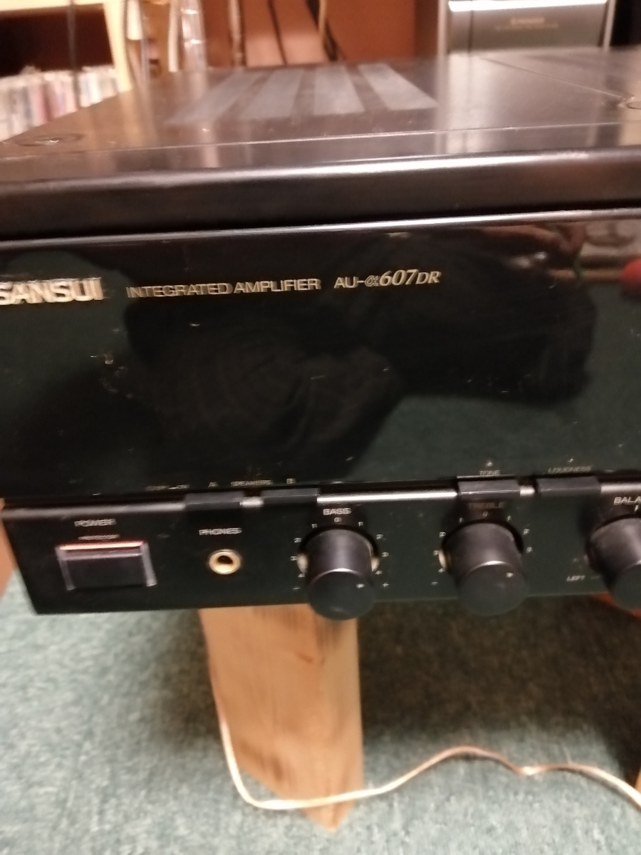 SANSUI サンスイ プリメインアンプAUーα607DR ジャンク サンスイ