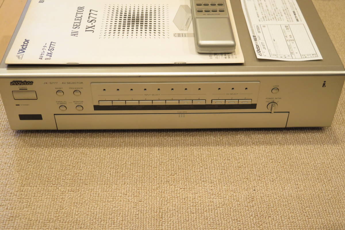 JX-S777 ビクター Victor AVセレクター ビクターAVセレクターJX-S777