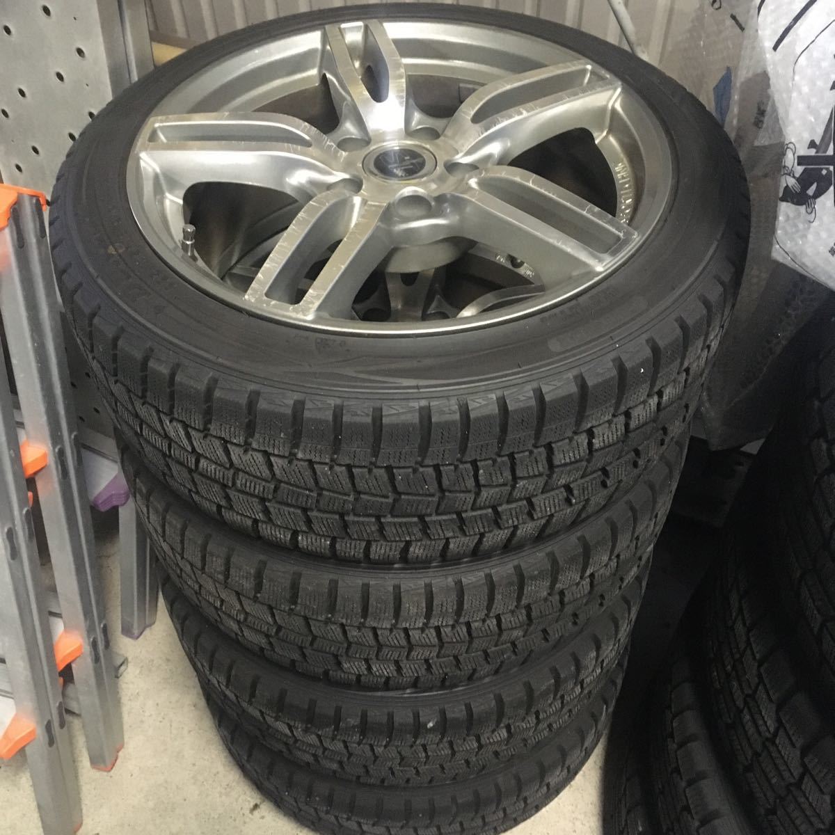 BMW 3シリーズ F30 F31 スタッドレス＆アルミホイールセット 225/45R18 WM01 2014製
