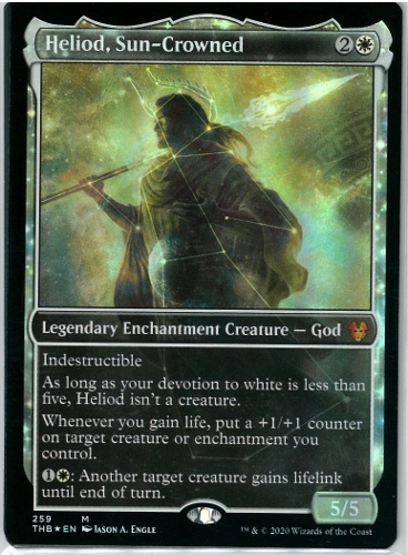 Sun-Crowned 太陽冠のヘリオッド⁄Heliod, FOIL] Foil (エッチング仕様 