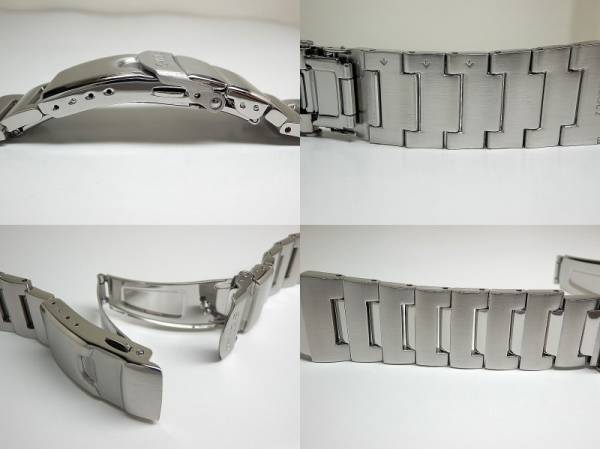 本物即決セイコーステンレスバンド49X8JG無垢20mmモンスター用⑩SKX