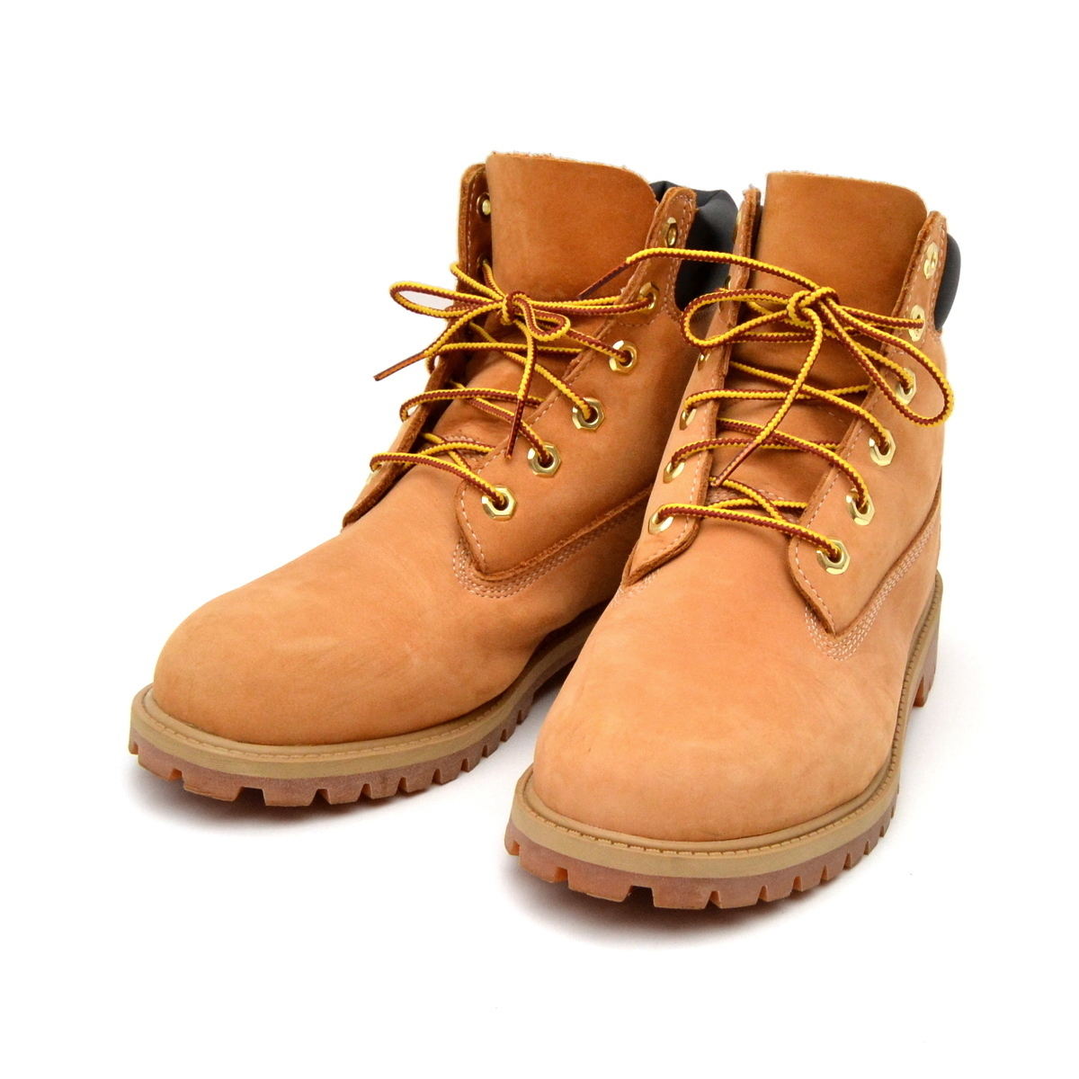 Timberland ティンバーランド 6インチプレミアム ブーツ 23.5cm 12909 キャメル レディース S103260(女性用 ...