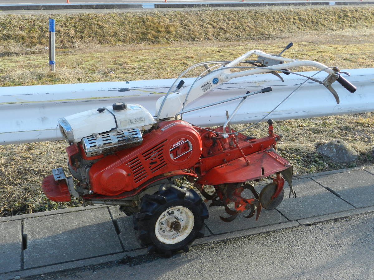 クボタ 耕運機 KUBOTA T4 T4型 -クボタ 中古 管理機 トラクター 歩行型 