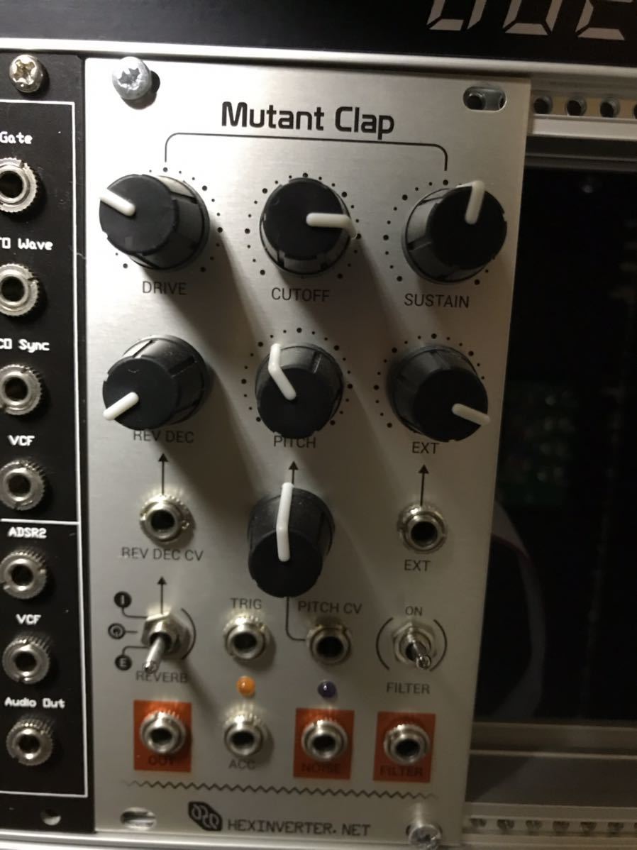 Mutant clap モジュラーシンセ 鍵盤楽器 Erica Synths: Clap