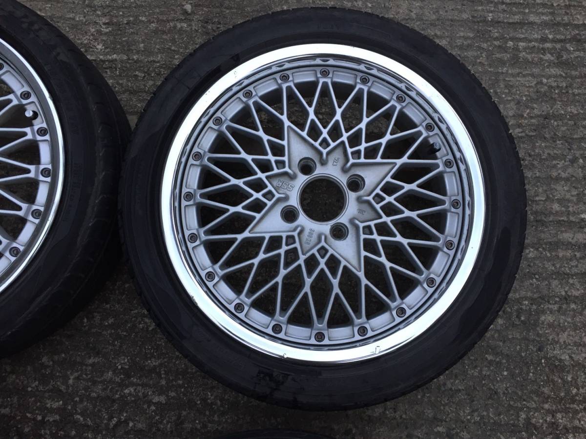 SSR スピードスター ホイール タイヤセット 16インチ PCD100 メッシュ 