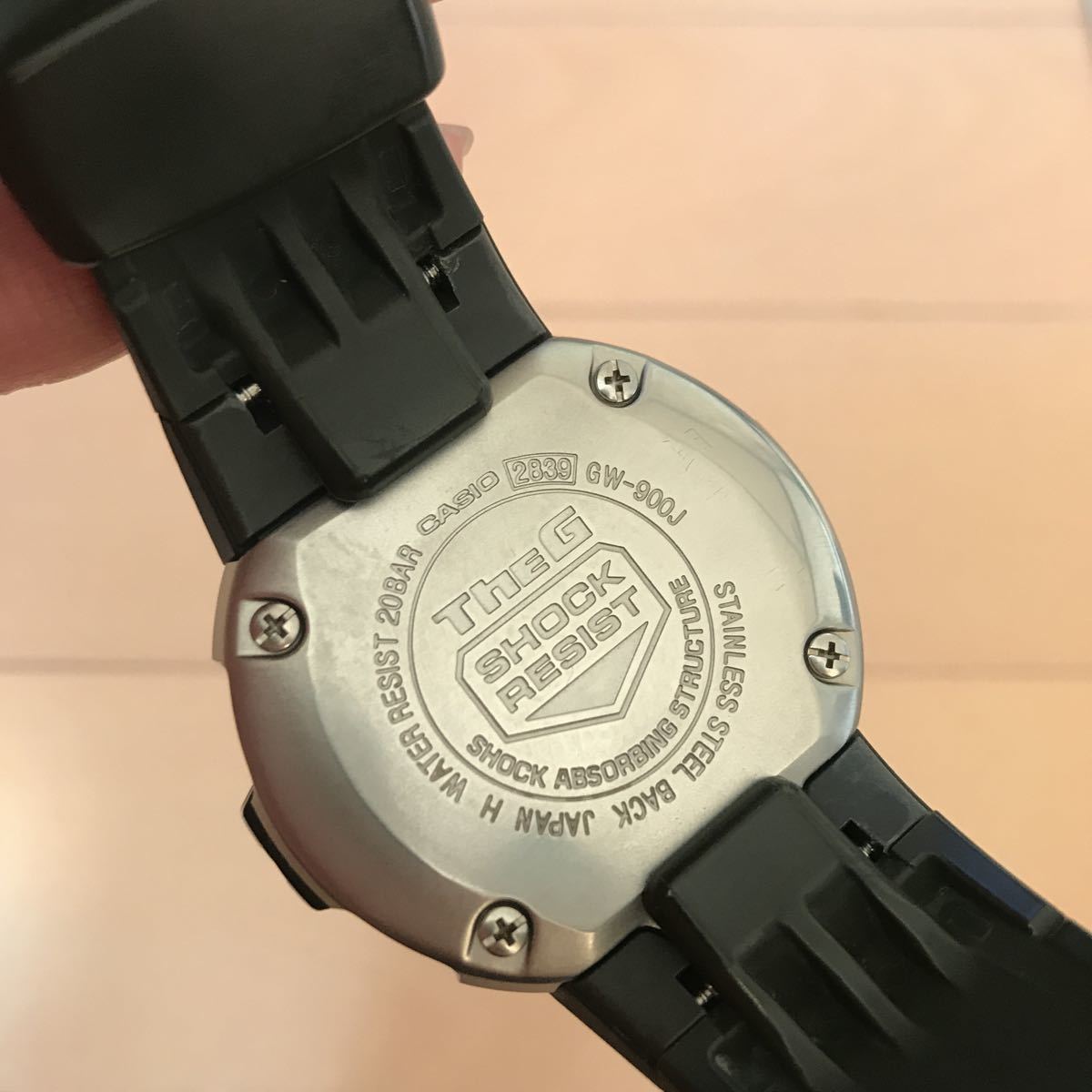 数量限定，大得価 G-SHOCK 電波ソーラー GW-900J