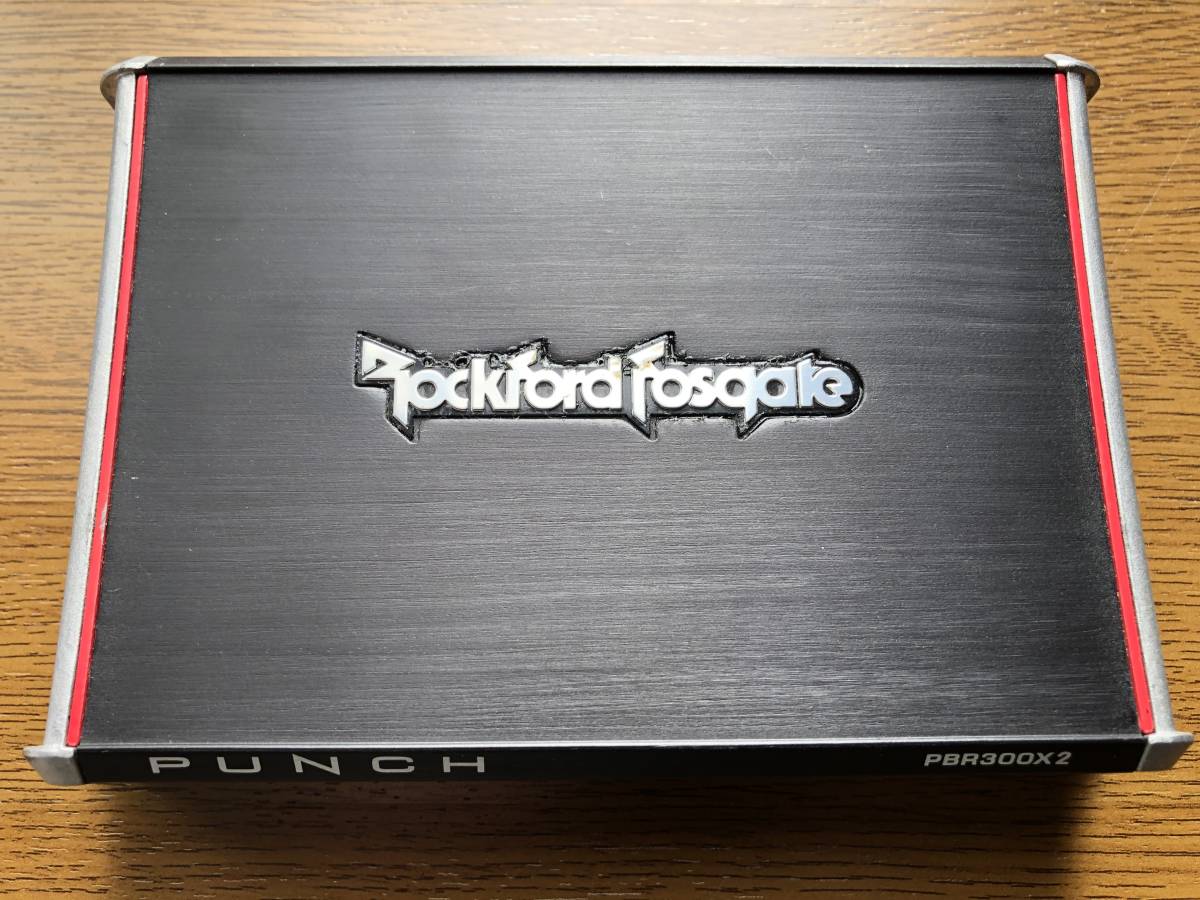 ◇◇Rockford Fosgate PBR300X2 小型アンプ ロックフォード ジャンク品