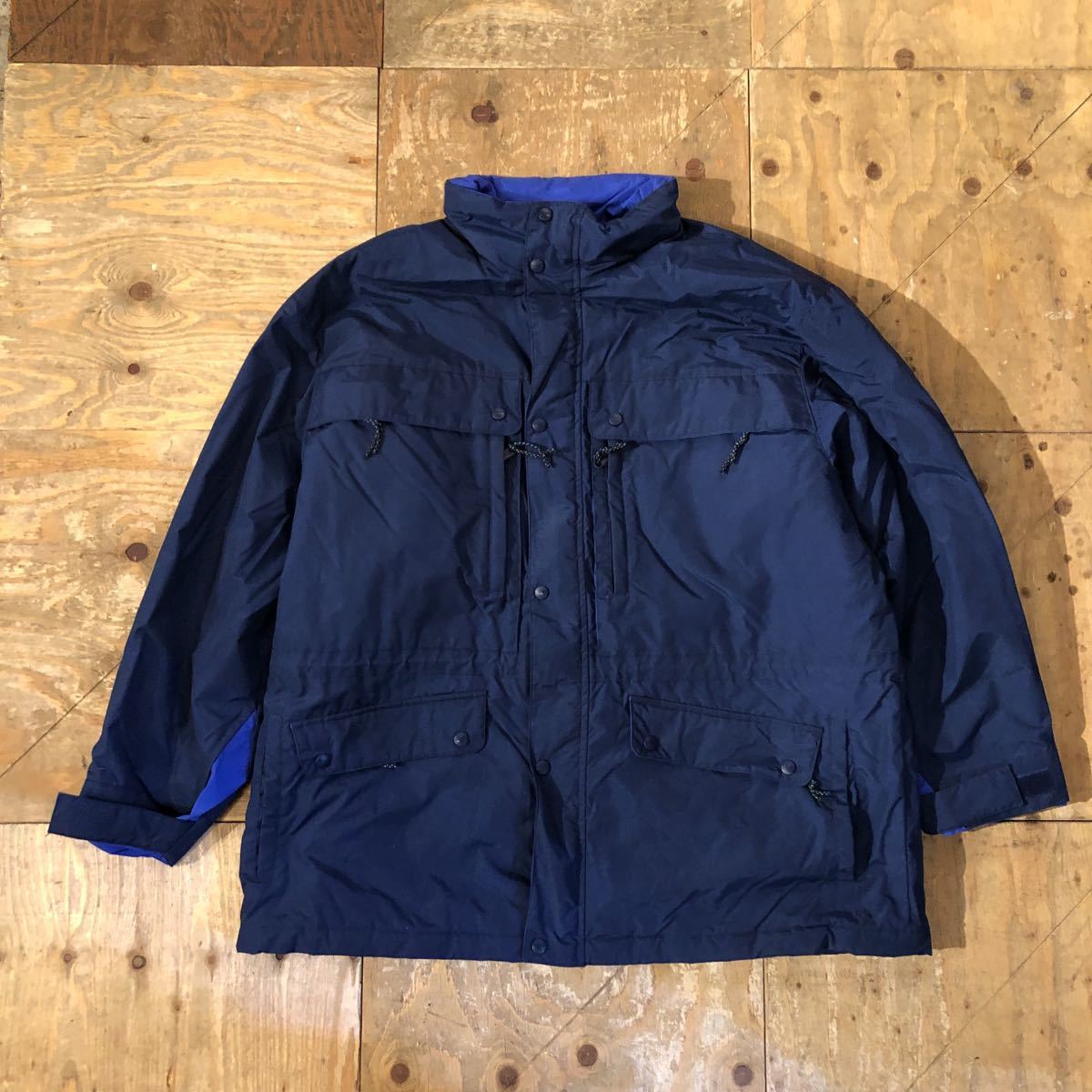 90s LL BEAN エルエルビーン マウンテンパーカー ネイビー ut-ai1129
