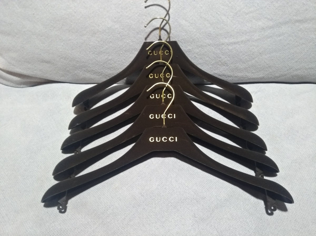 GUCCI DIY 木製ハンガー　まとめ売り GUCCI DIY 木製ハンガー まとめ売り GUCCI グッチ ハンガー GUCCI DIY